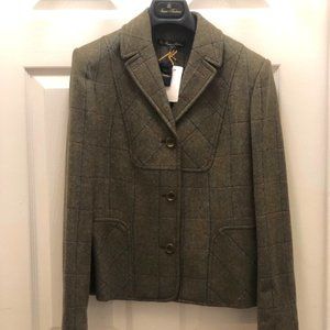 NWT Brooks Brothers Wool Tweed Jacket